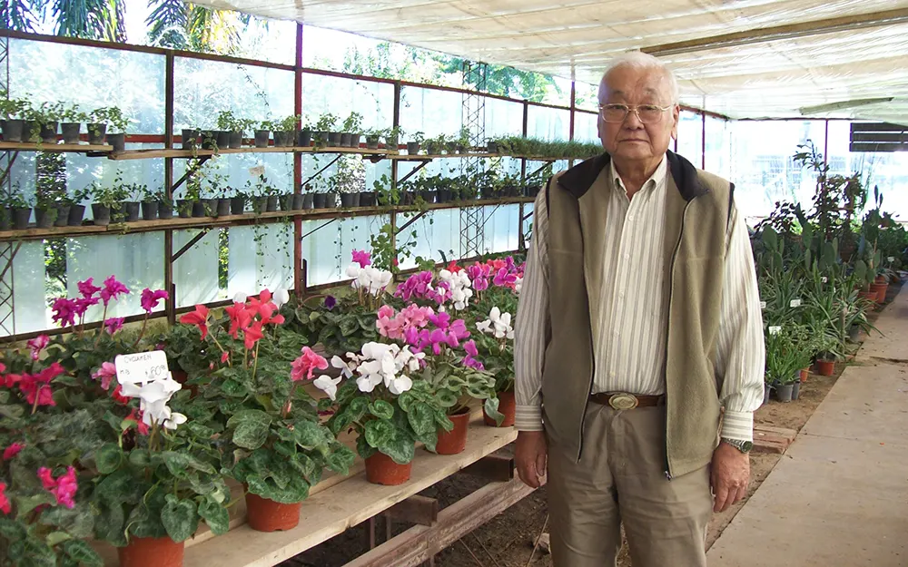 Falleció el floricultor Telmo Hisaki, ex presidente de la Fiesta de la Flor