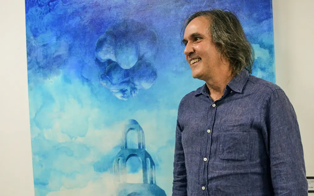 Díaz Puerta presentará una exposición inédita de sus cuadros en Escobar