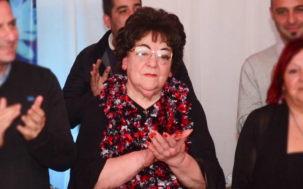 Falleció Olga Mori, vecina y autora del escudo oficial de Loma Verde