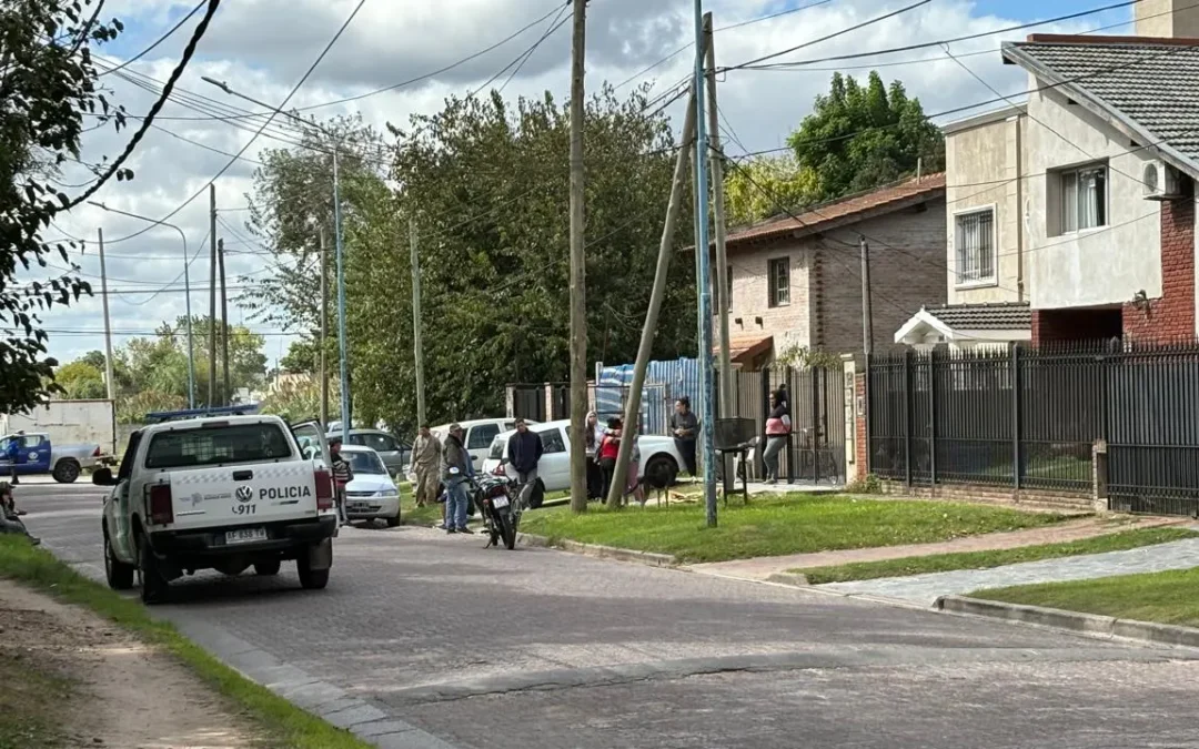 Vecino de Loma Verde murió de un infarto mientras cortaba el pasto