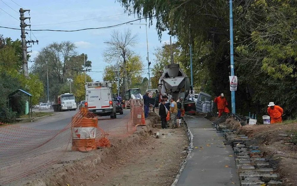 Ruta 26: avanza el ensanche entre Ingeniero Maschwitz y Maquinista Savio