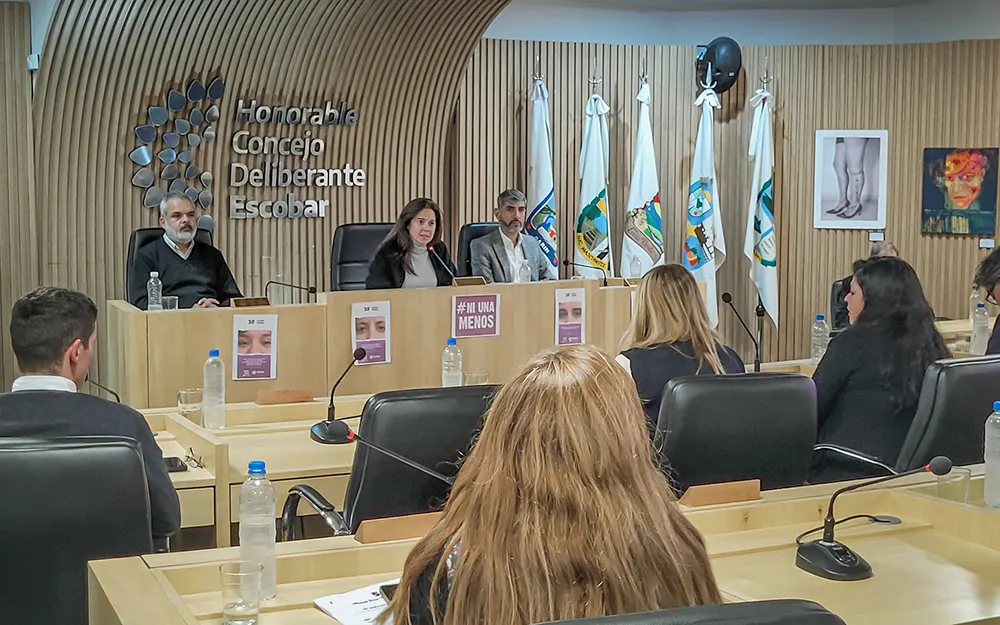 El Concejo Deliberante celebró una sesión especial por el día de “Ni una menos”