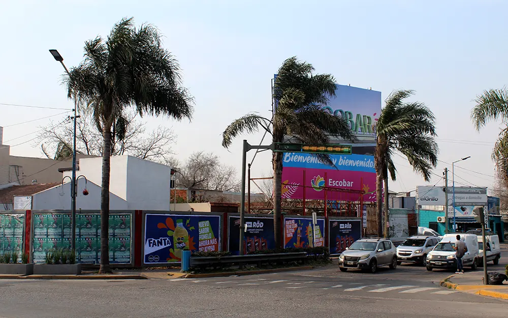 Una nueva construcción cambiará el aspecto de la entrada a Escobar