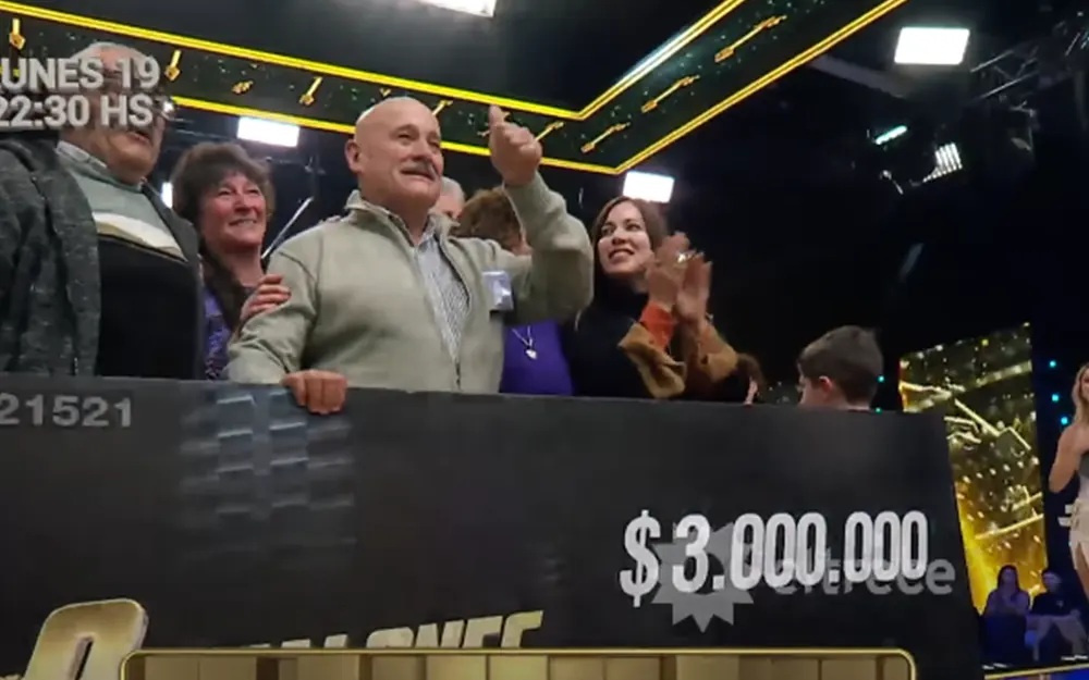 Sergio Lanci, ganador de los 8 escalones