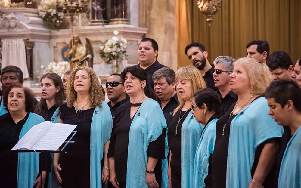 coro polifónico nacional de ciegos